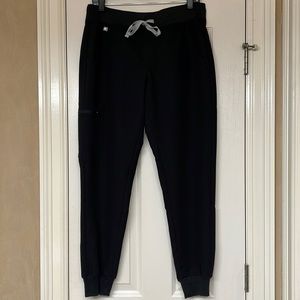 Fig scrub jogger pants women’s medium black